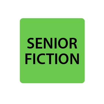 Fluoro Green Senior Fiction Spine Labels