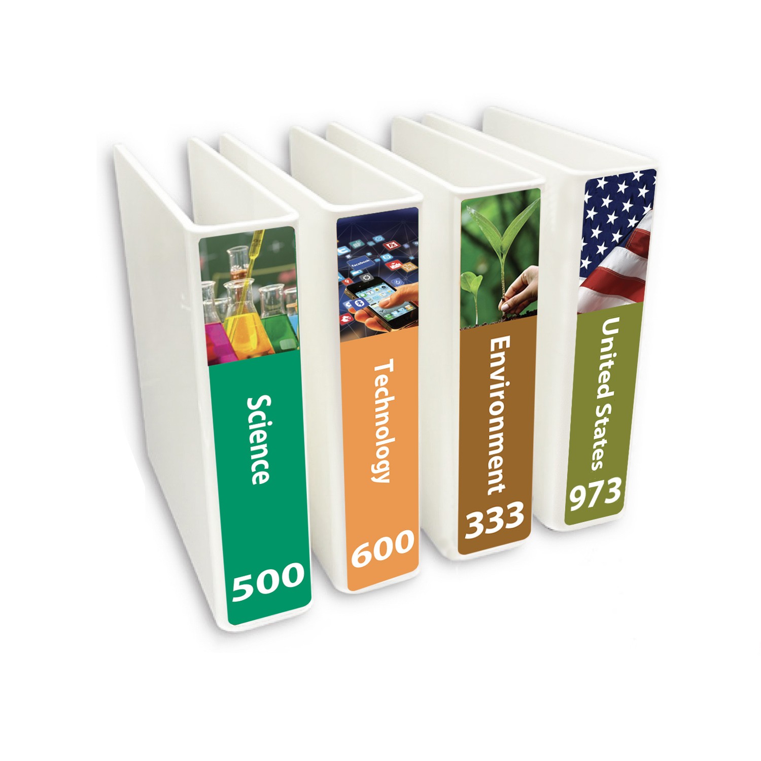 Senior Expanded Non Fiction Slimline Divider Starter Pack 250mm