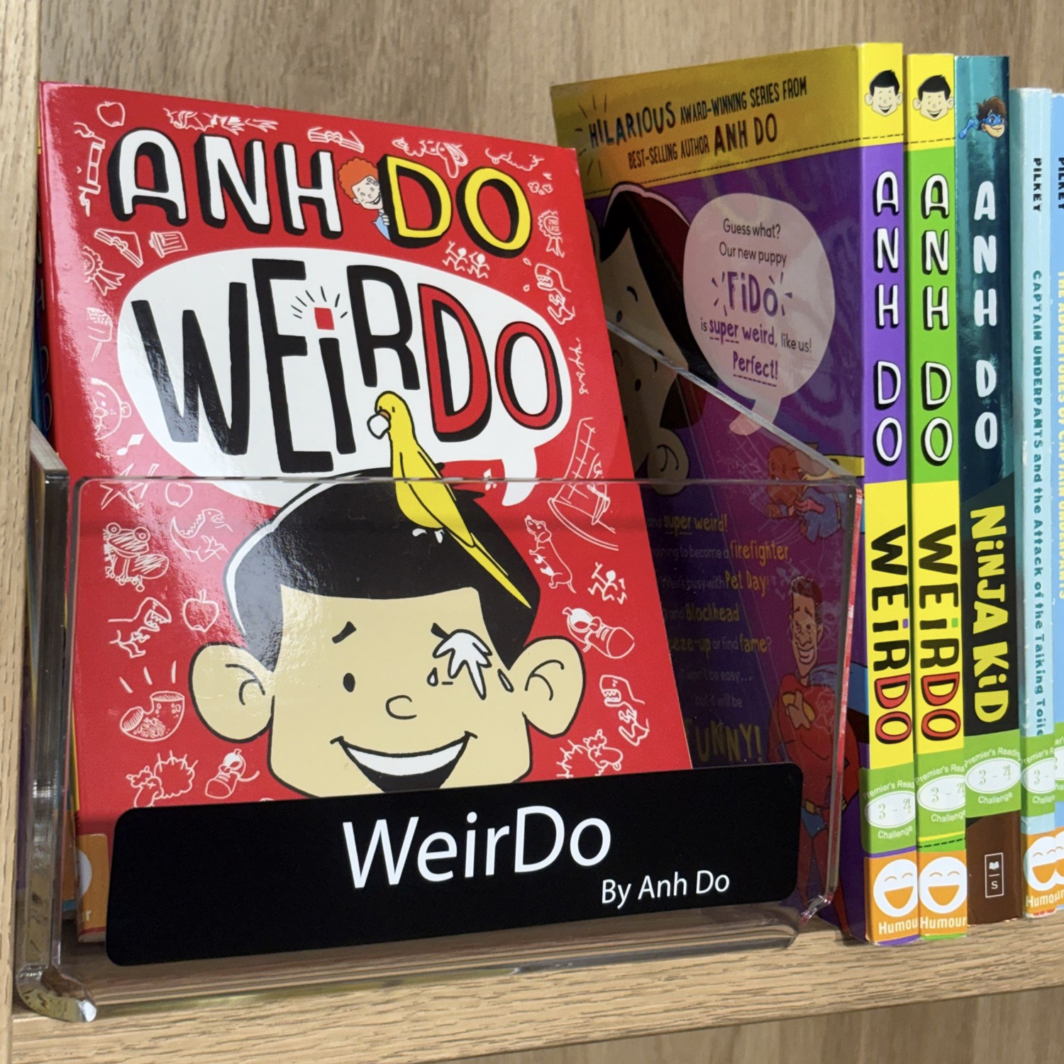 Junior Series Set 1 Front Facing Stickers (Text Only)