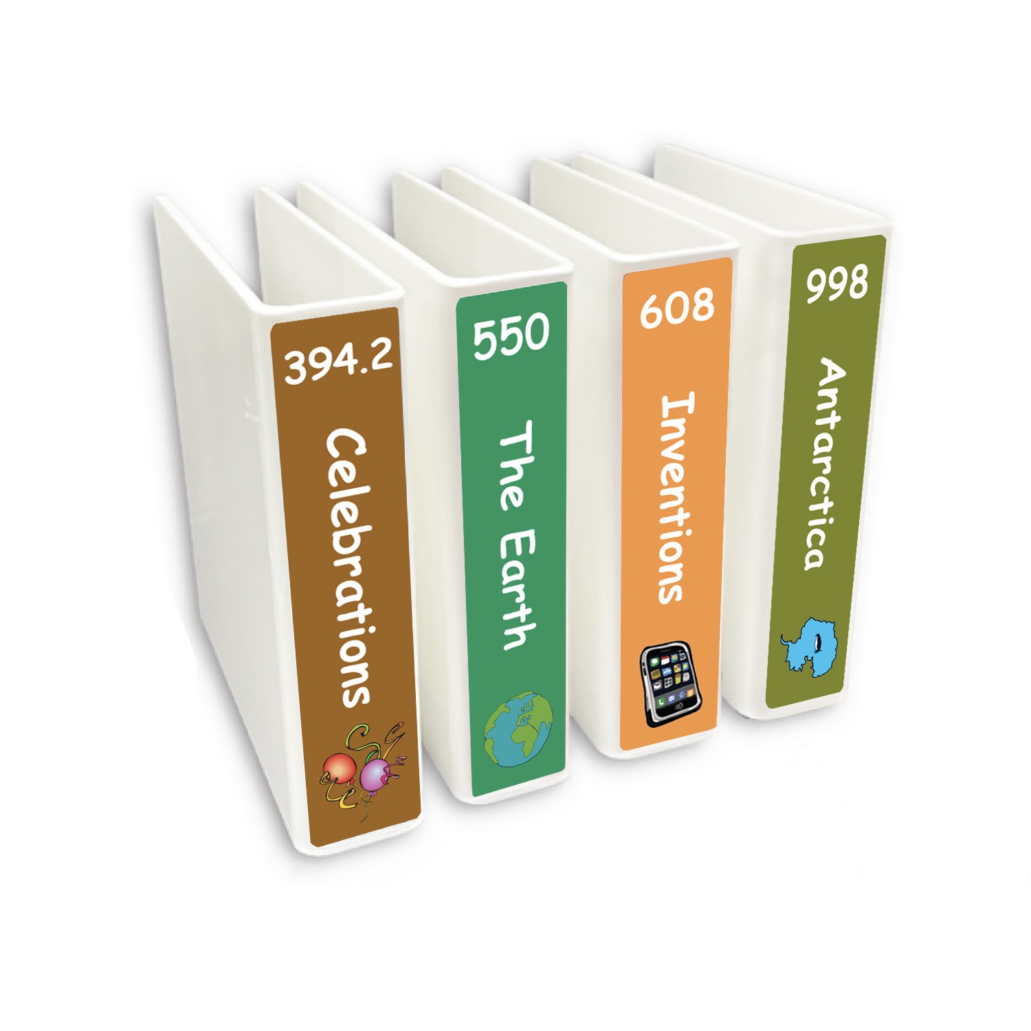 Junior Expanded Non Fiction Slimline Divider Pack Set 2 250mm