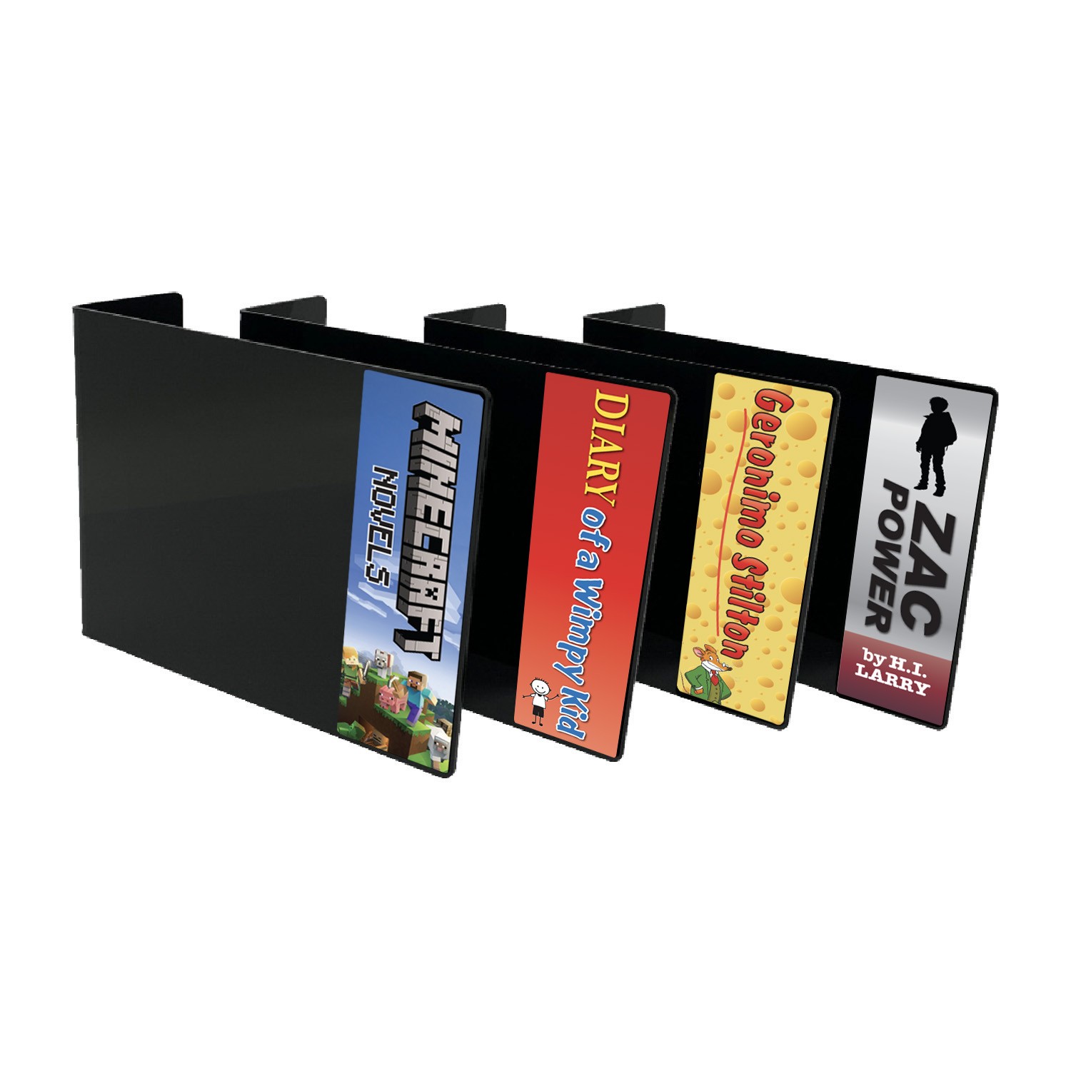 Junior Series Set 1 Acrylic Collection Divider Pack (double-sided) (Black)