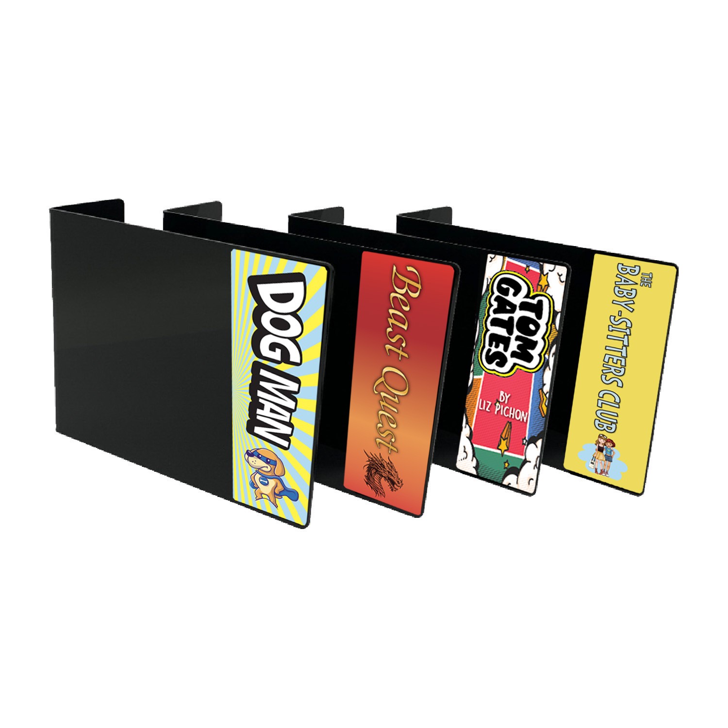 Junior Series Set 2 Acrylic Collection Divider Pack (Black)