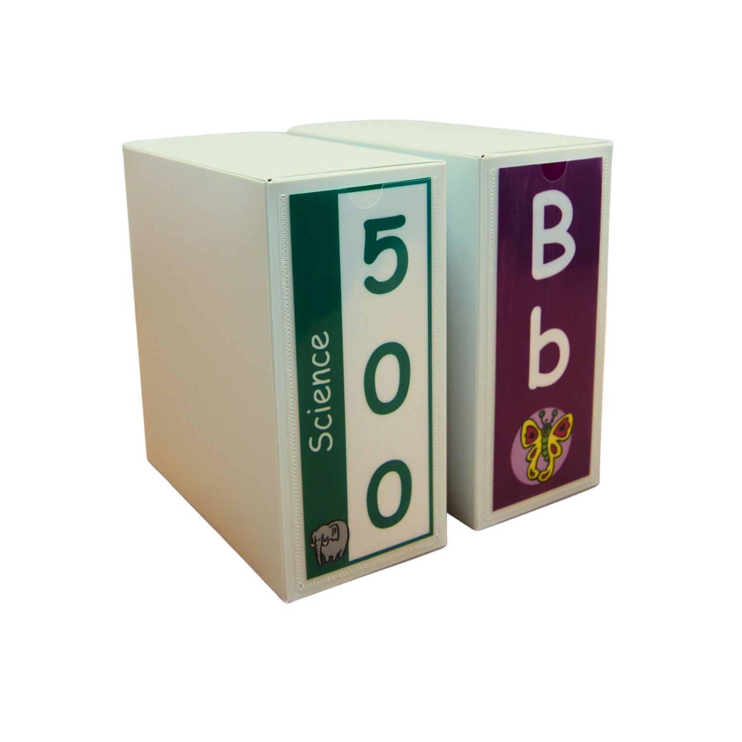 Junior Fiction and Non Fiction Shelf Divider Starter Pack 200mm