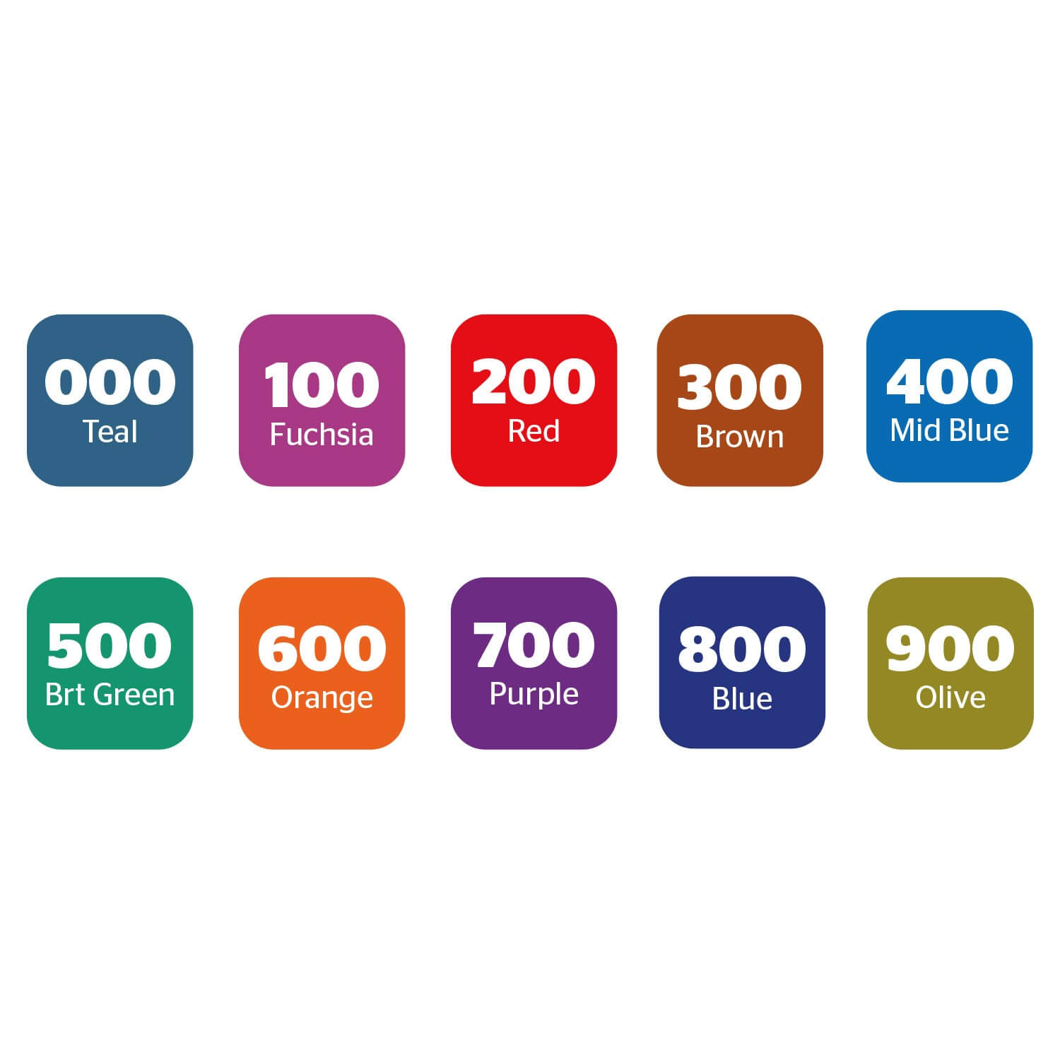 100 of each Non Fiction Spine Labels