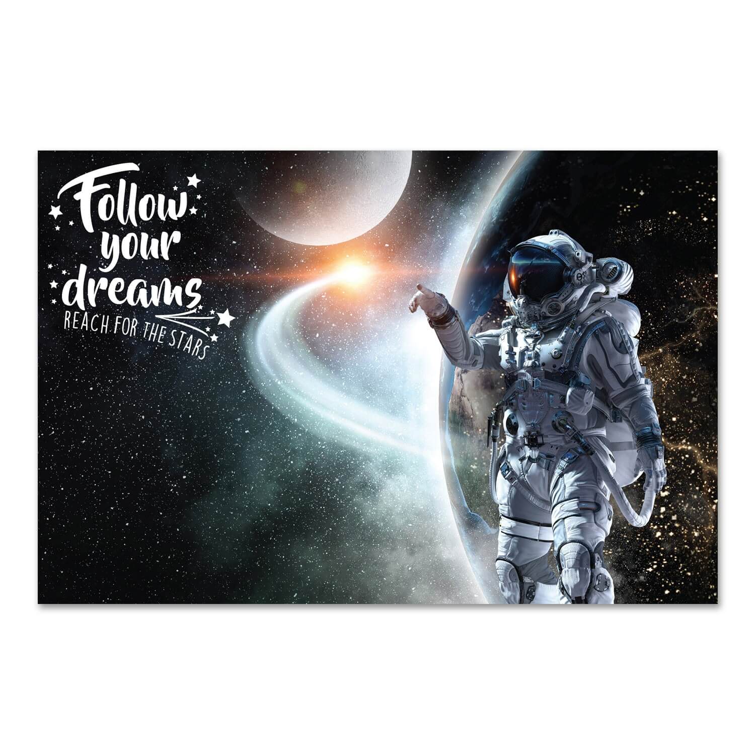 Follow Your Deams Wall Mural (Semi-Permanent)