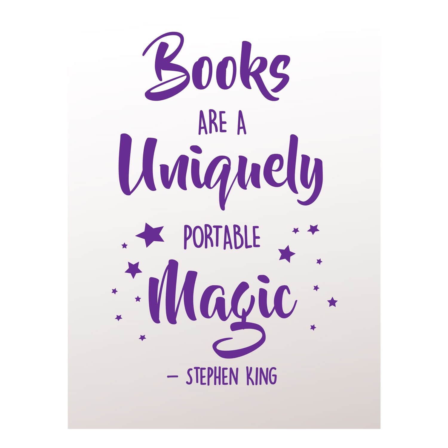Uniquely Portable Magic Word Wall Vinyl Lettering