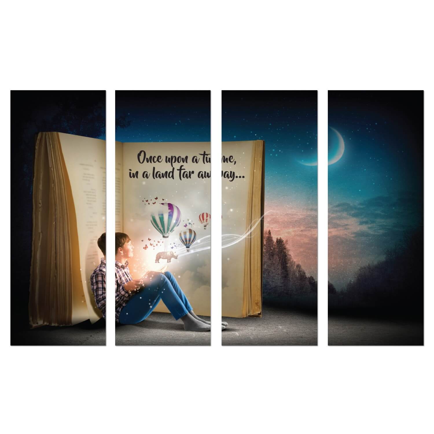 Once Upon a Time Wall Mural (Semi-Permanent)