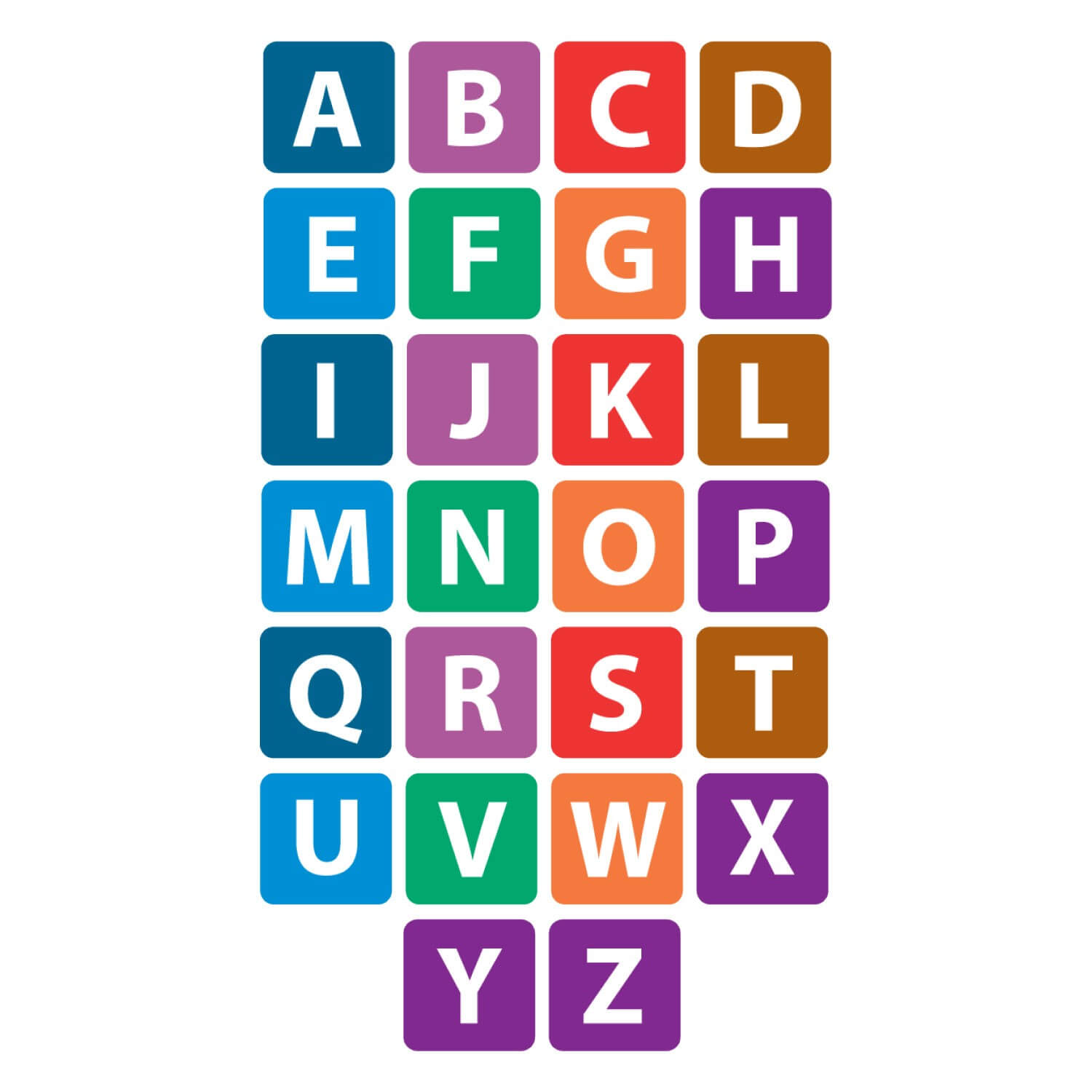 Alphabet Spine Labels (2500)