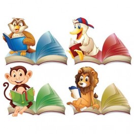 Reading Animals Pack of 4