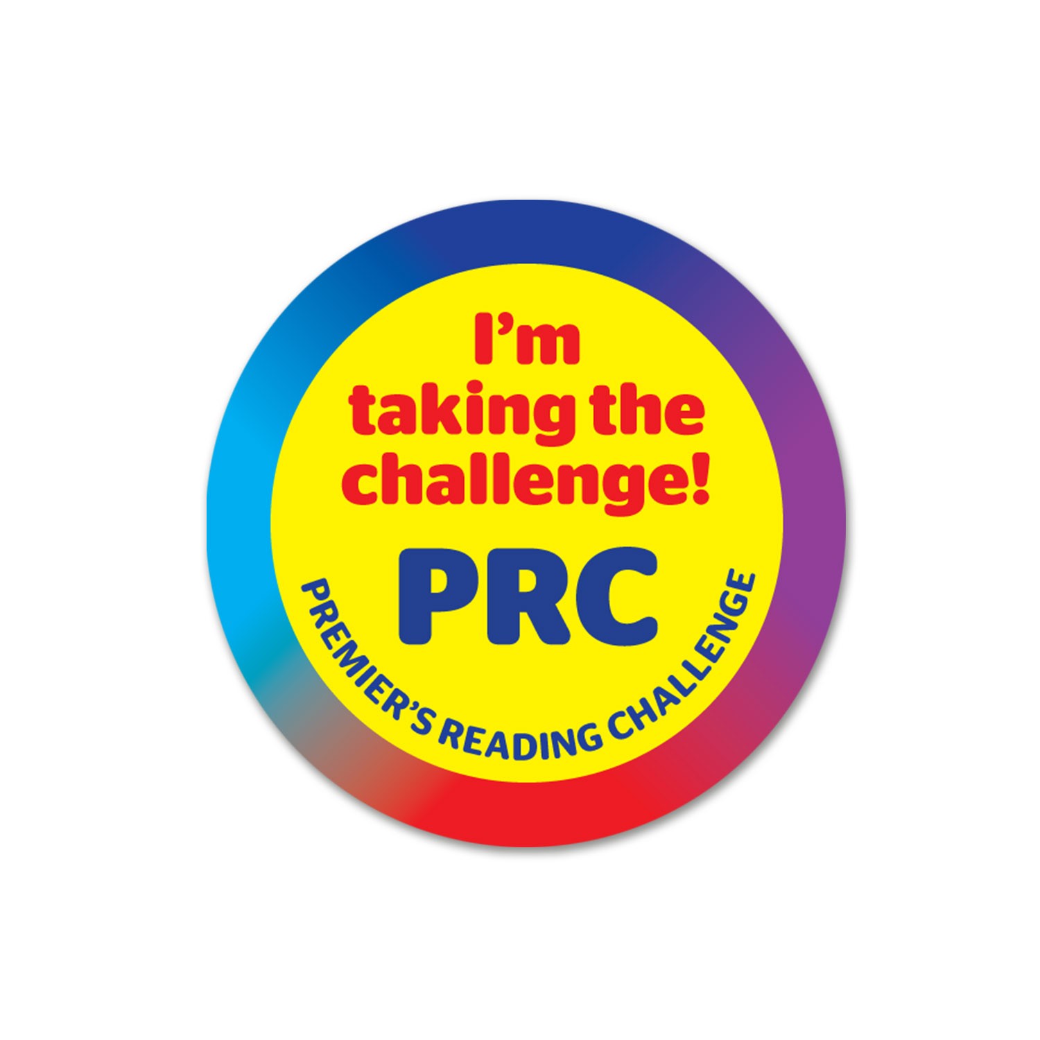 PRC Promotional Stickers (25) I'm Taking the challenge