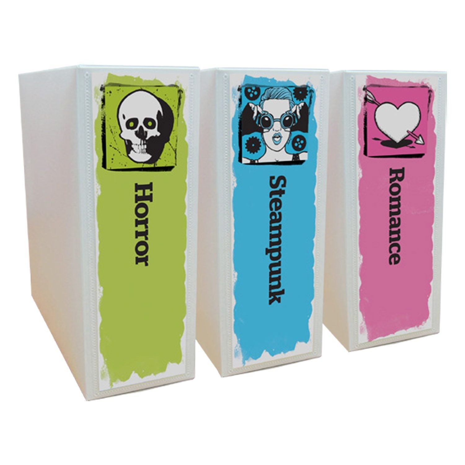 Senior Genre Shelf Divider Signs 200mm x 80mm