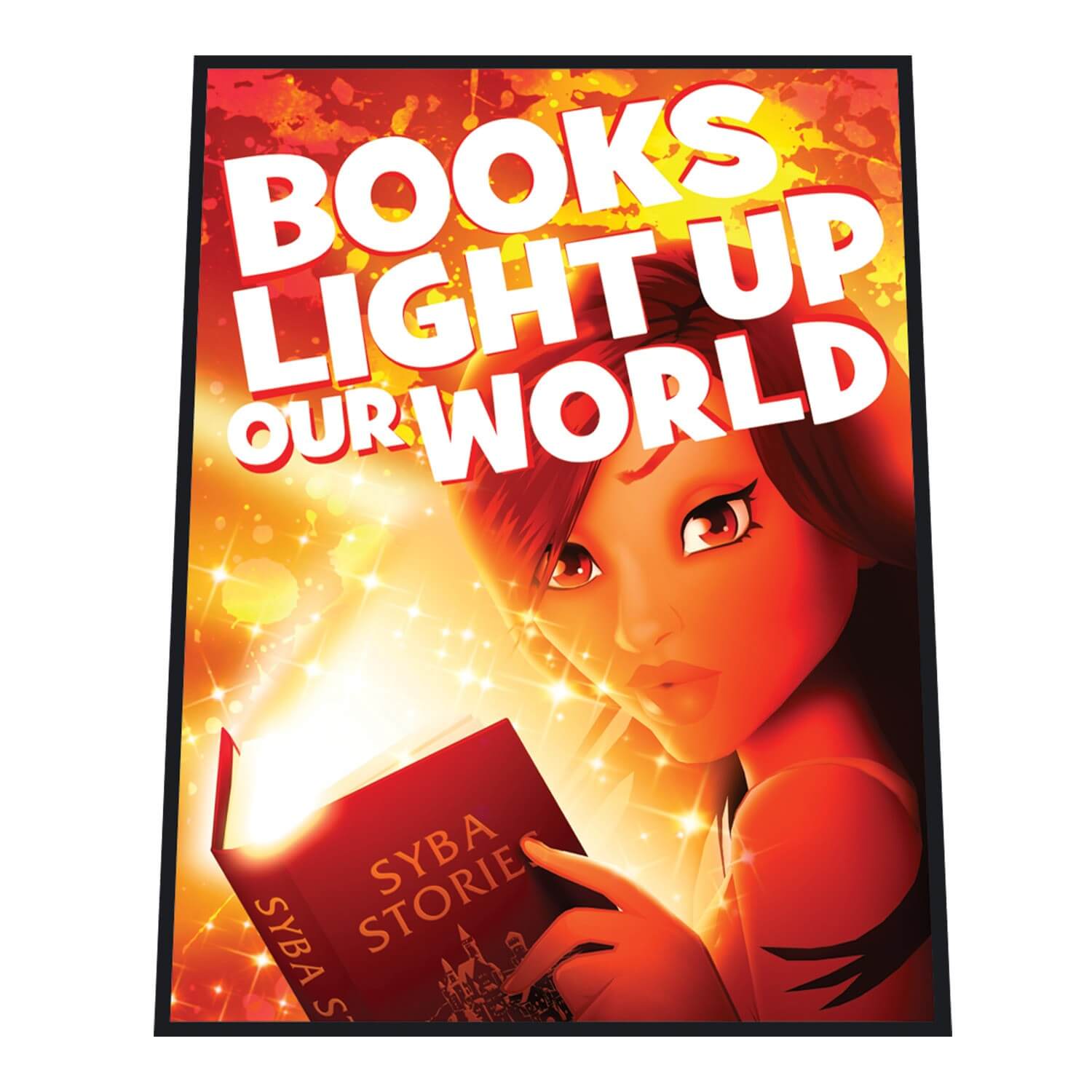 Books Light Up Our World Mat