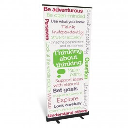 Think About Thinking Roll Up Banner