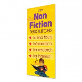 Non Fiction Door Graphic