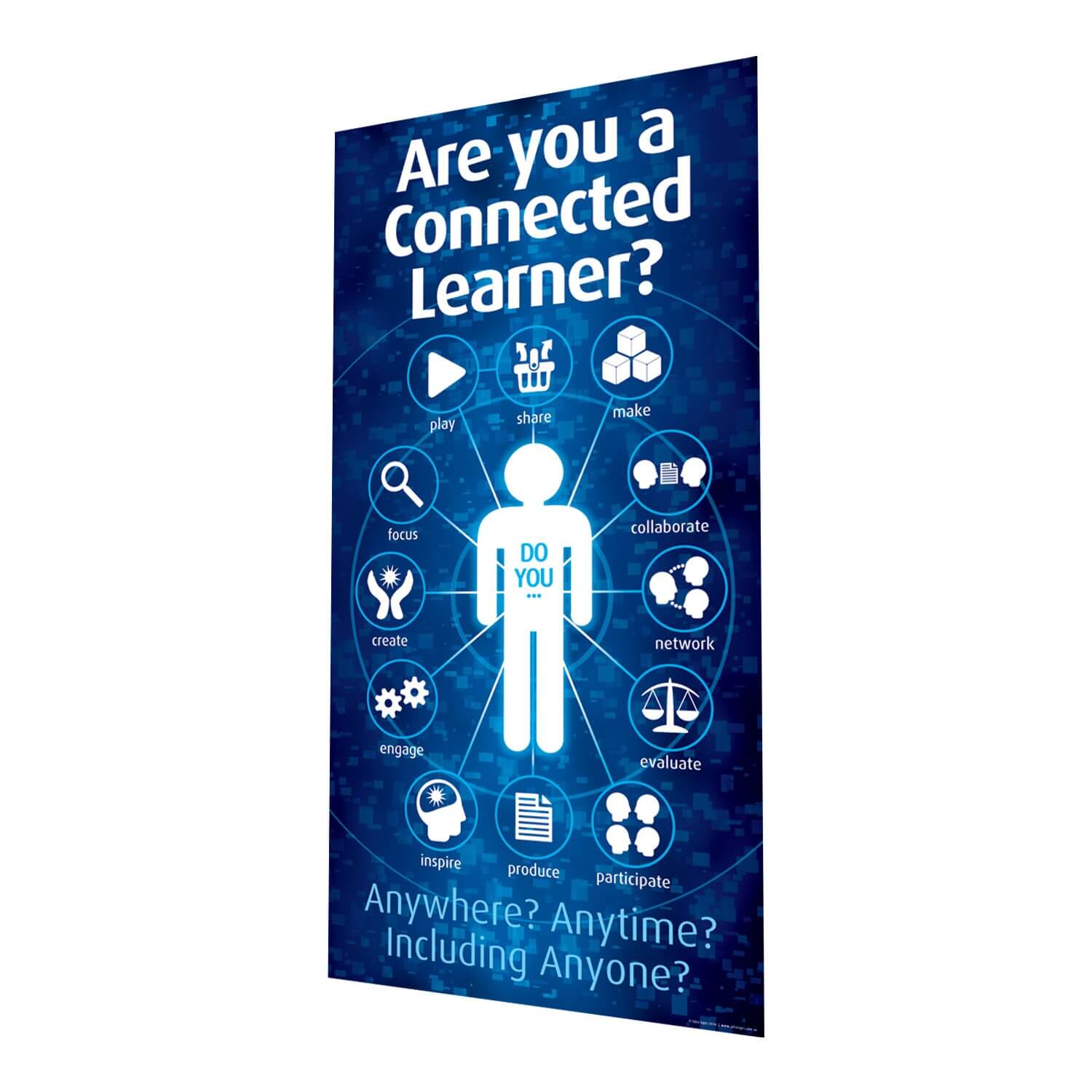 Connected Learner Door Graphic