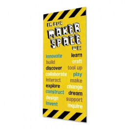 Makerspace Door Graphic